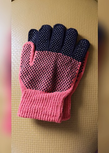 Japonya'dan Turuncu Siyah Kaymayı Önleyen Yün Eldiven - Görsel 3