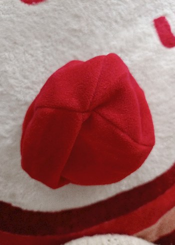 Kırmızı Kadın Polar Bere - Görsel 3