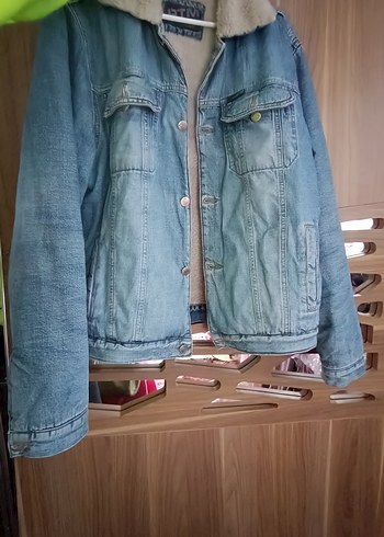 içi peluş kışlık jean mont - Görsel 2