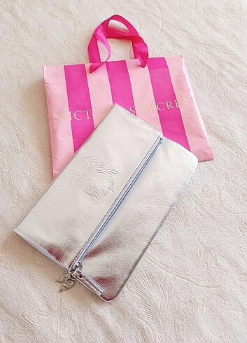 Gümüş renkli deri zarf clutch 