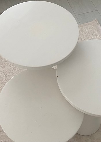 3lü mantar sehpa - Görsel 2