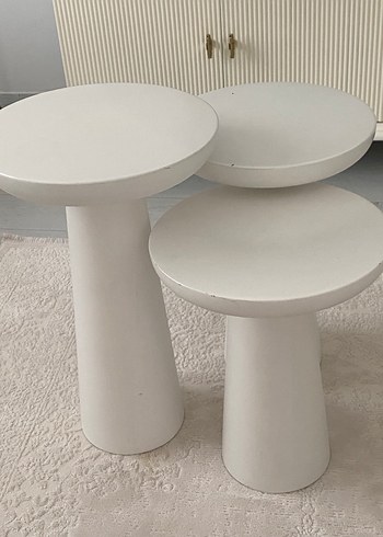 3lü mantar sehpa - Görsel 3