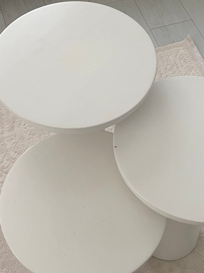 3lü mantar sehpa - Görsel 2