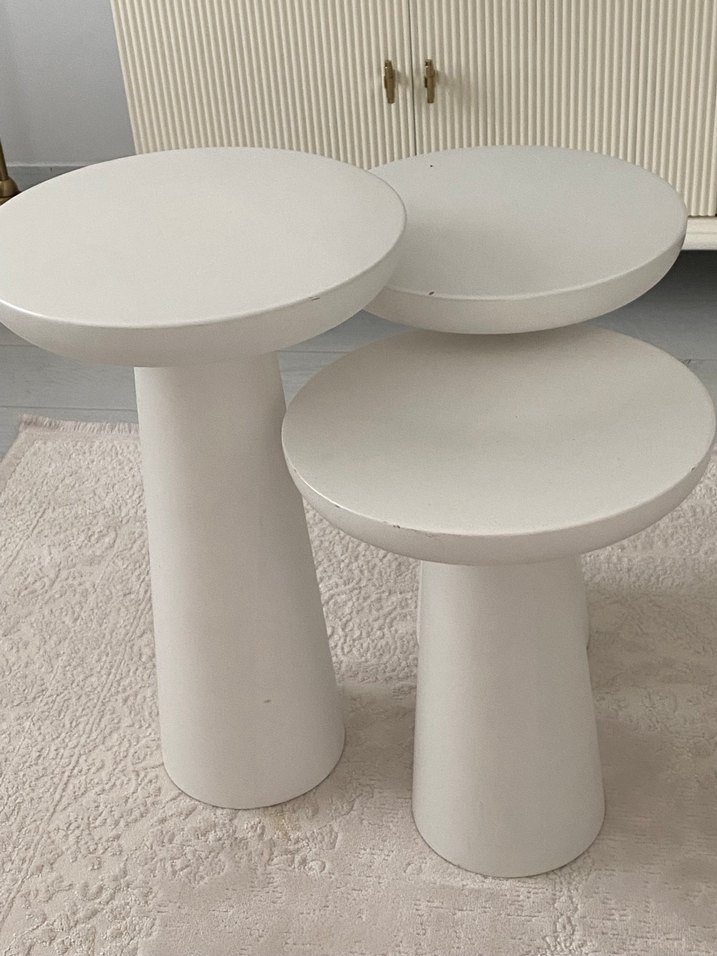 3lü mantar sehpa - Görsel 3