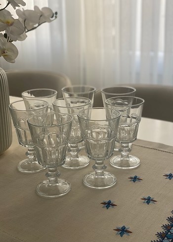 Madame coco 8li şarap kadehi seti - Görsel 2