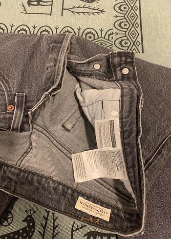 28 Beden Orijinal Levi's Jean 501