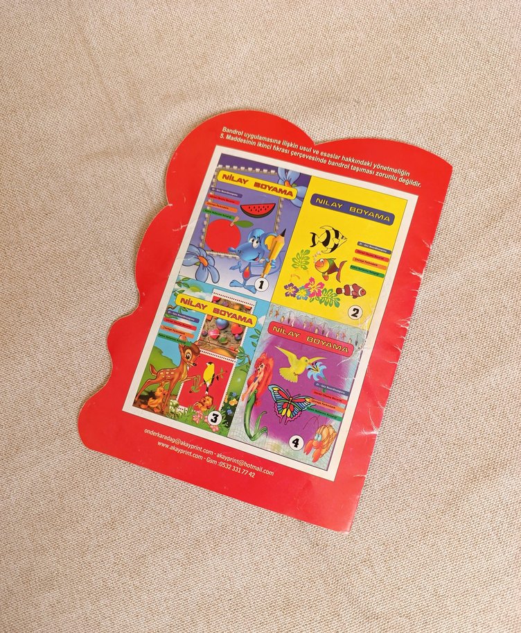 Çocuklar için Renkli Nilay Boyama Kitabı - Görsel 2