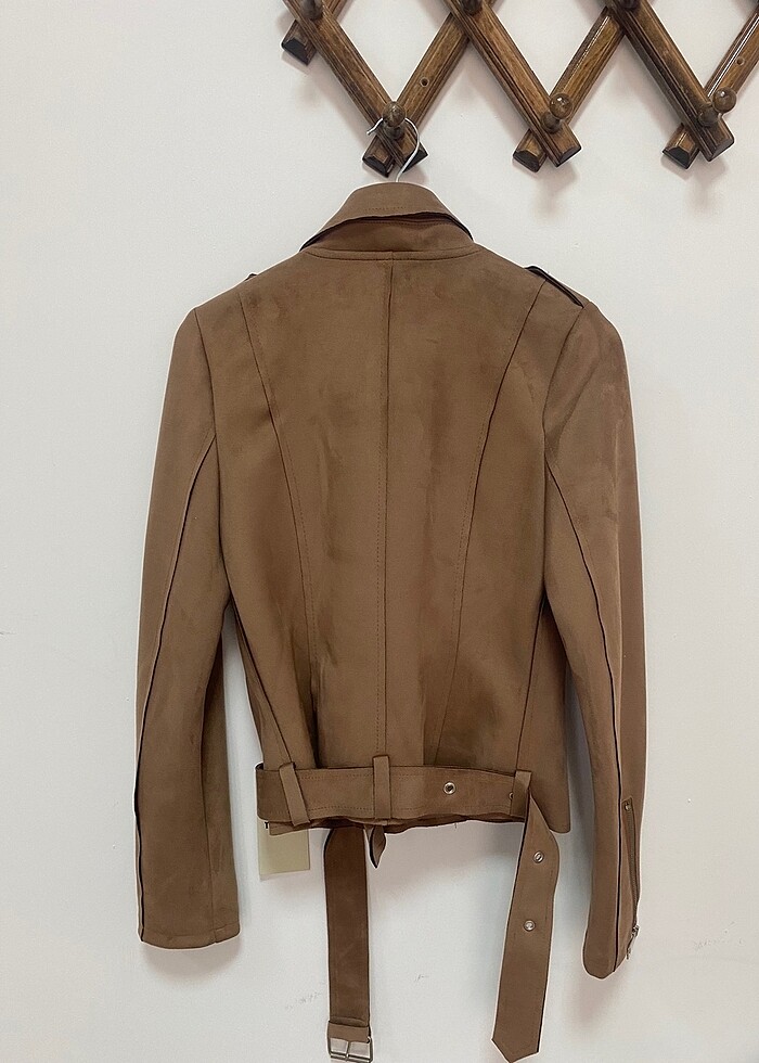 Robin süet ceket - Görsel 4