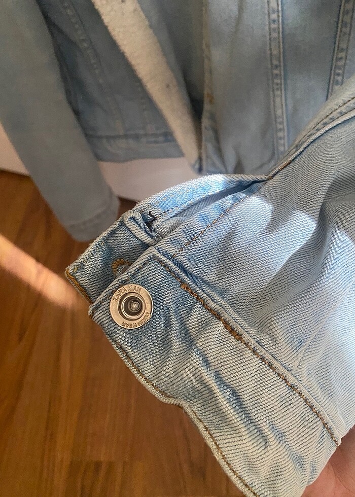 Zara men kot ceket (denim) - Görsel 4
