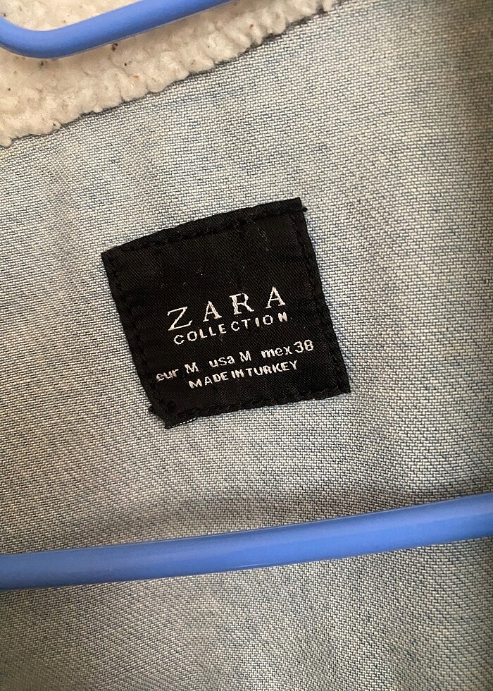 Zara men kot ceket (denim) - Görsel 2
