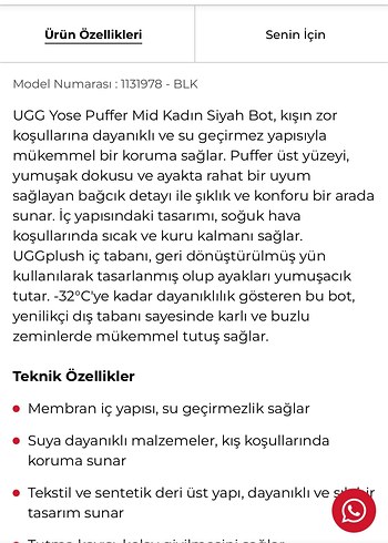 Orjinal ugg bot - Görsel 5