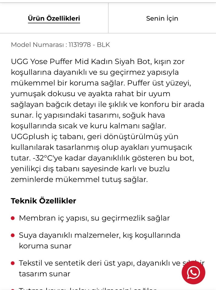 Orjinal ugg bot - Görsel 5