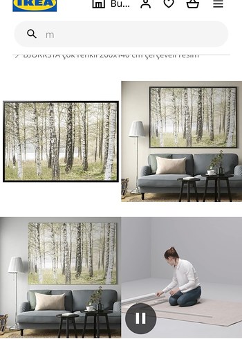 İkea tablo - Görsel 5