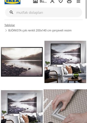 İkea tablo - Görsel 8