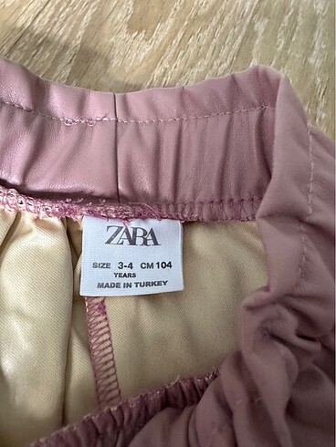 Kız çocuk deri etek - Görsel 2