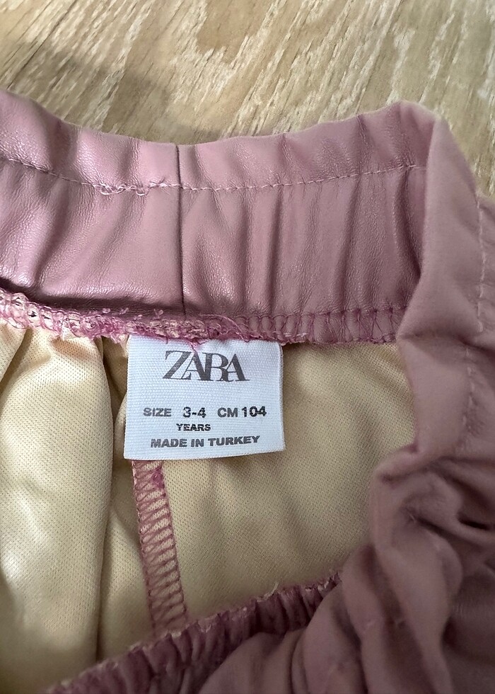 Kız çocuk deri etek - Görsel 2