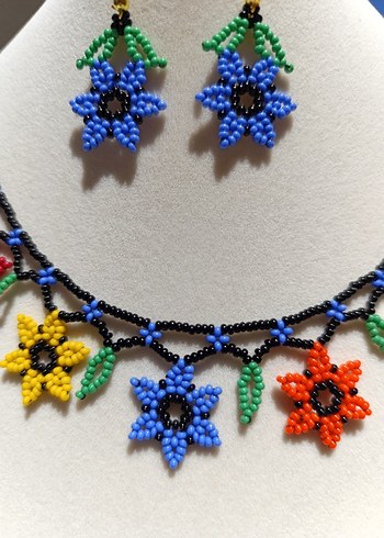 Kolye ve Küpe Seti - Görsel 4