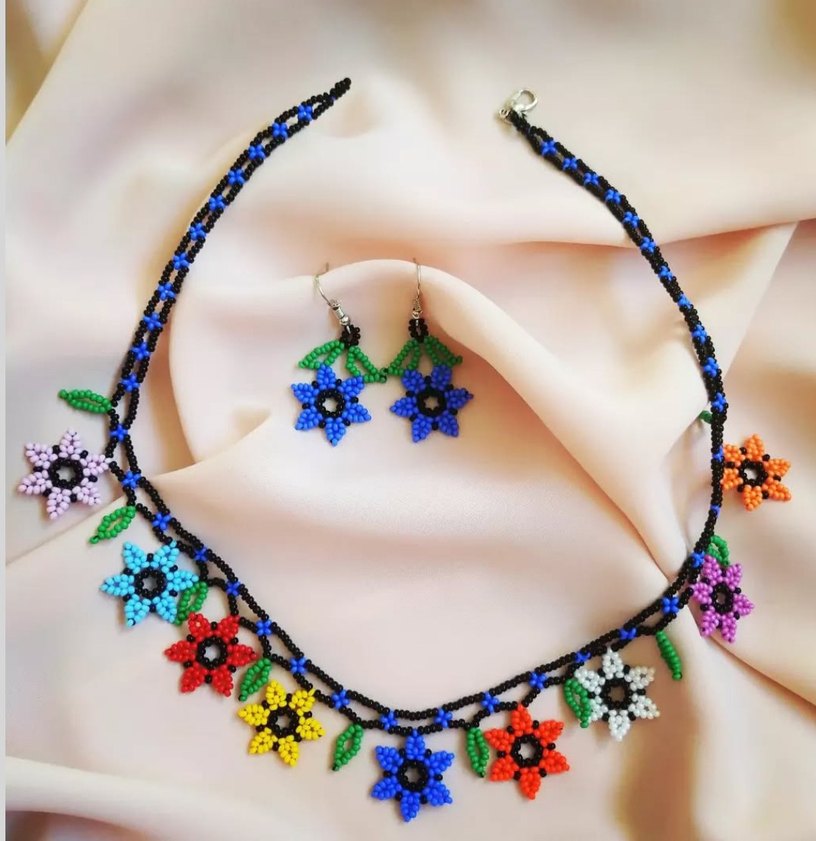 Kolye ve Küpe Seti - Görsel 2