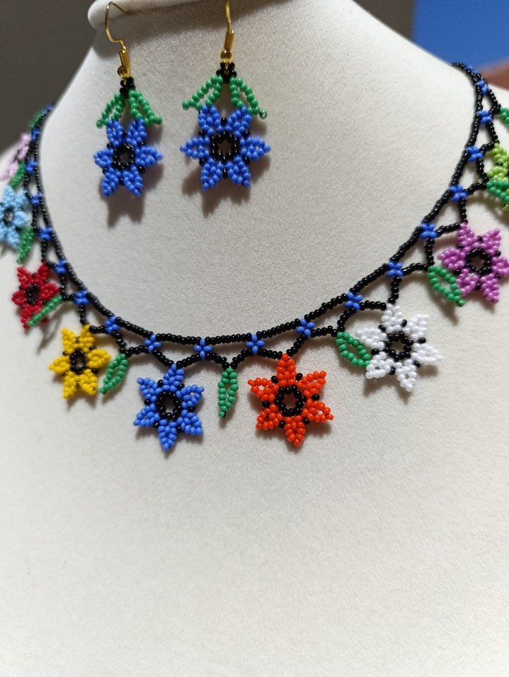 Kolye ve Küpe Seti - Görsel 3