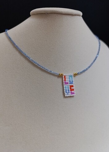 Love yazılı boncuk kolye  - Görsel 7