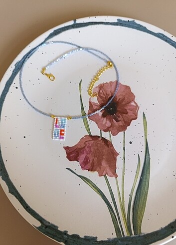 Love yazılı boncuk kolye  - Görsel 8