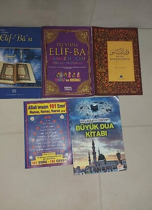 Elif be cüz ve dini kitaplar 