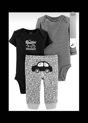 3 Ay Beden Carters Body zıbın , tulum seti