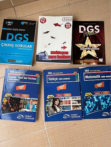 DGS sıfır kitap