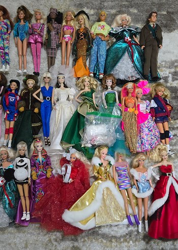 hemen teslim barbie bebekler