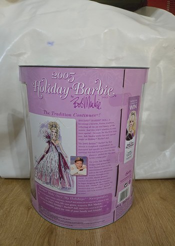 Beden Renk barbie holiday 2005 bob mackie kutulu
