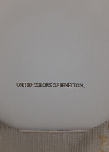 Benetton yuvarlak küçük zincir askılı çanta koş çantası united colors of 