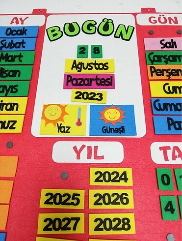 Diğer Keçe Takvim