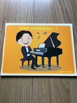 Levent Tanman piyano Eğitimi kitabı