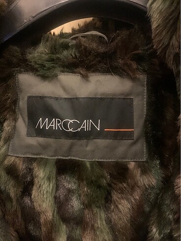 xl Beden Marc Cain kapişonlu kadın mont