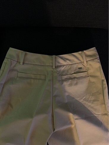 42 Beden camel Renk Tommy Hilfiger kadın kumaş pantolon