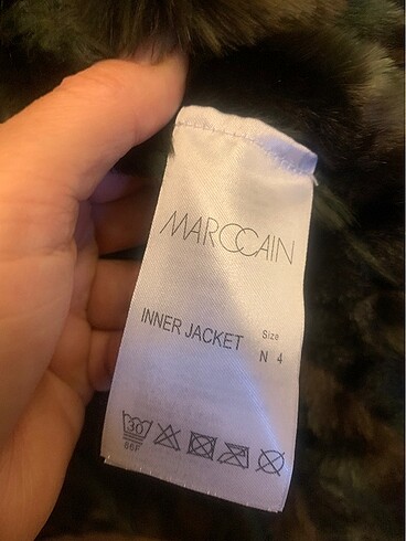 xl Beden haki Renk Tommy Hilfiger çift katlı kadın mont