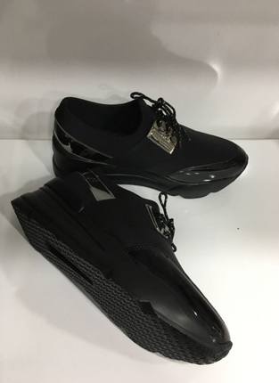 40 Beden siyah Renk Streç spor ayakkabı 