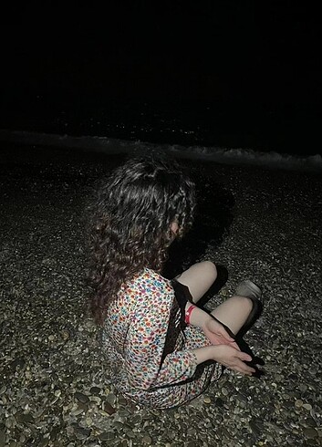 l Beden çeşitli Renk Çicekli elbise