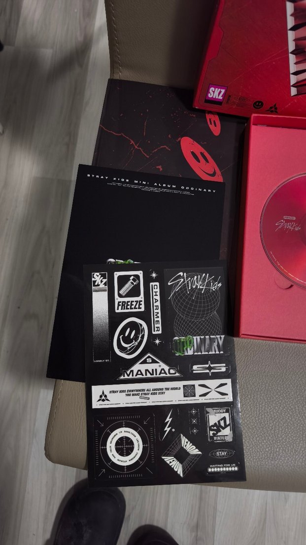 Stray Kids - Oddinary Albüm Bangchan Fotocard Fotokart - Görsel 2