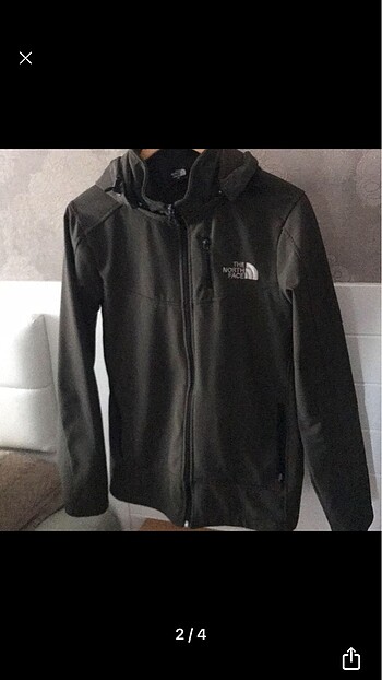 North Face north face içi polarlı mont