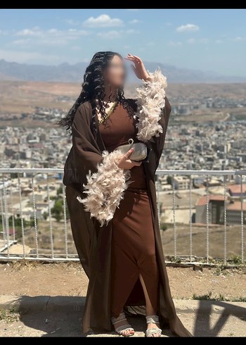 Abaya kahverengi - Görsel 2