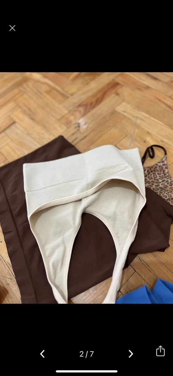 Çok Renkli Straplez ve Askılı Mini Atletler - Görsel 5