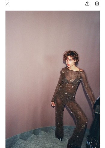 Zara taşlı viral takım - Görsel 5