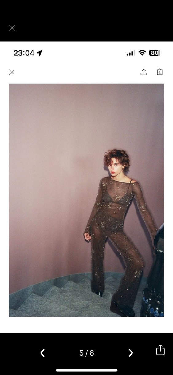 Zara taşlı  viral takım - Görsel 5