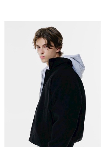 Pull&bear erkek bomber kaban - Görsel 5