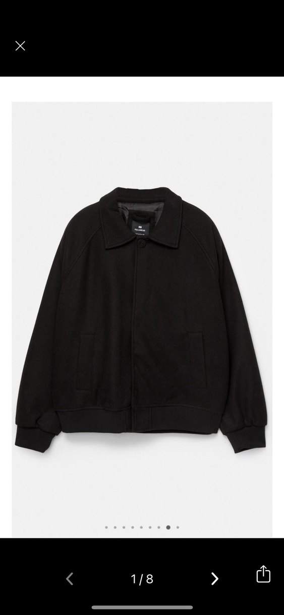 Pull&bear erkek bomber kaban - Görsel 2