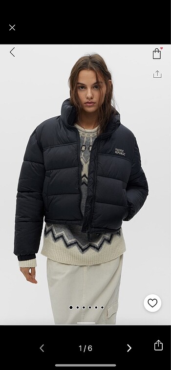 Pull&bear şişme mont