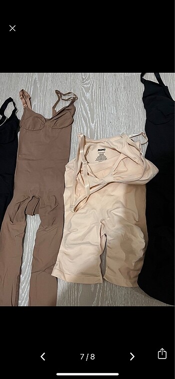 Skims toparlayıcı tulum korse - Görsel 16