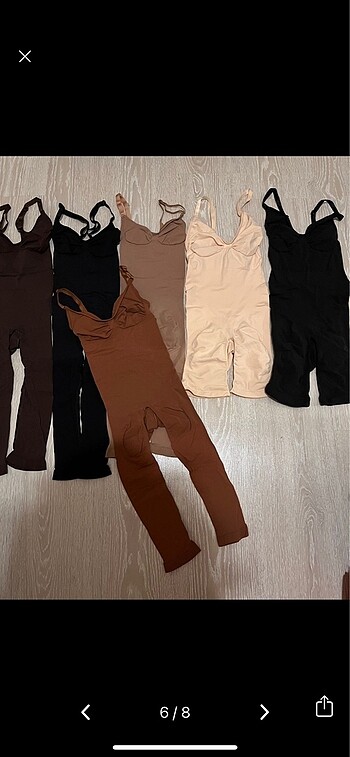 Skims toparlayıcı tulum korse - Görsel 19