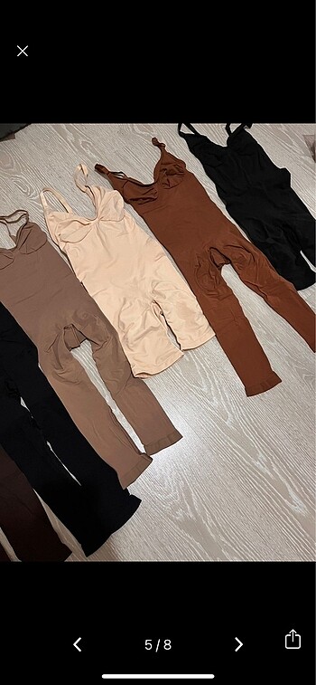 Skims toparlayıcı tulum korse - Görsel 17